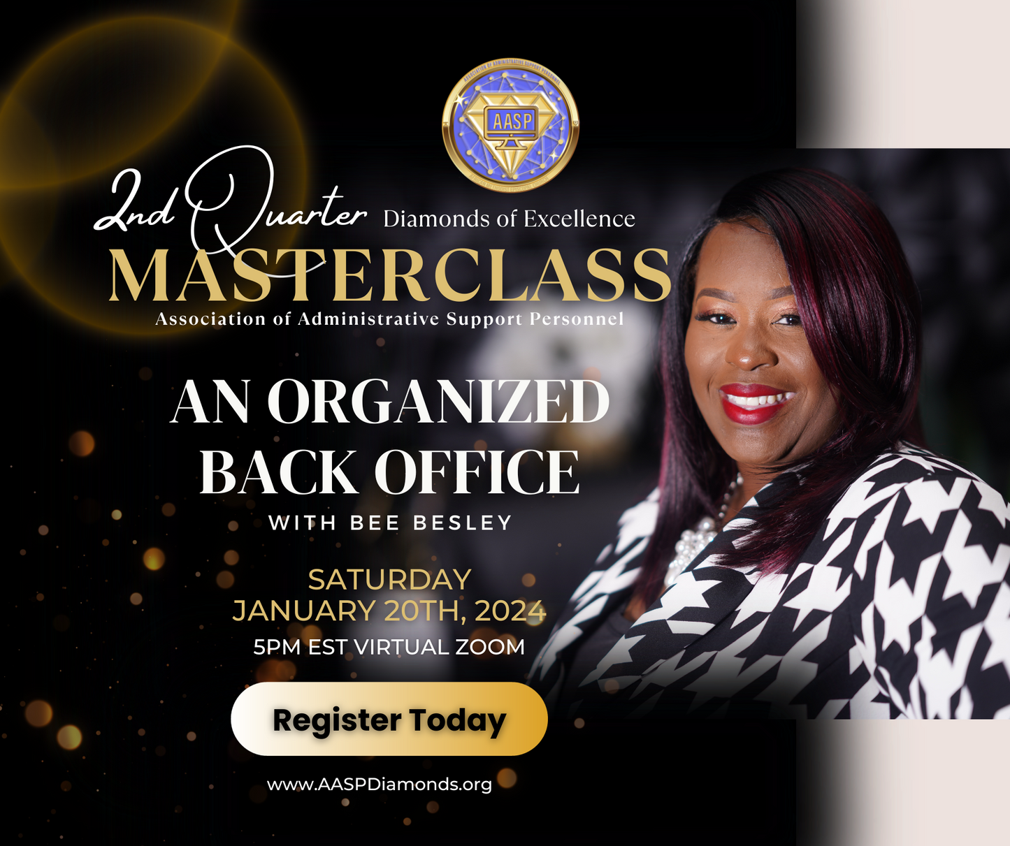 2nd AASP Masterclass - An Organized Back Office